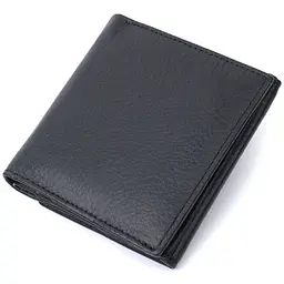 Гарний гаманець для жінок із натуральної шкіри ST Leather 22709 чорний - мініатюра 5