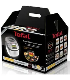 Мультиварка Fuzzy Logic, 750Вт, чаша-5л, електронне керув., пластик, сірий Tefal kuh0015031 - мініатюра 10