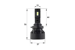 Комплект світлодіодних ламп Infolight S1 HB4 50W - мініатюра 3