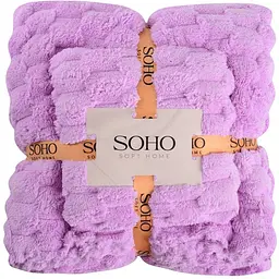 Набір рушників Soho 35х75 + 70х140 см Sote Lilac pbe0050760