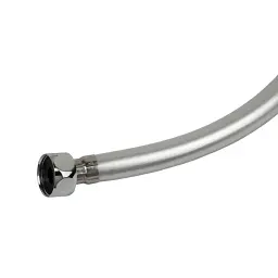 Шланг для душа AQUATICA 1/2" PVC 3-х шаровий з підшипником сріблястий (XB-0173) - мініатюра 5