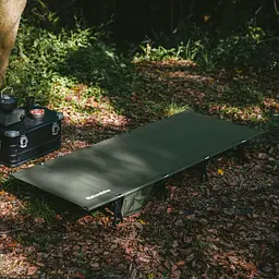 Ліжко туристичне складане Naturehike XJC08 CNK2550WS020 (поліестер + алюміній) Чорний - мініатюра 10