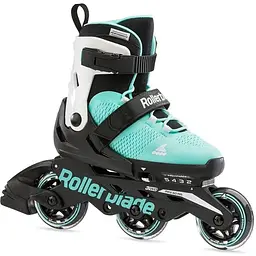 Ролики Rollerblade Microblade 3WD 36.5-40.5 Pure Aqua/White (1012-07221700-2V6-36.5-40) - мініатюра 5
