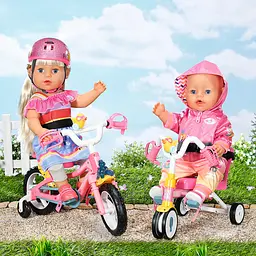 Триколісний велосипед для ляльки Baby Born Пригоди з Бертою (834299) - мініатюра 4