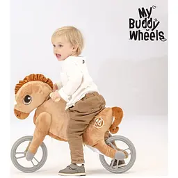 Біговел YVolution My Buddy Wheels Конячка, коричневий (N101231) - мініатюра 9