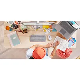 Клавіатура Logitech MX Keys Mini For Mac Wireless Illuminated Pale (920-010526) Grey [68419] - мініатюра 11