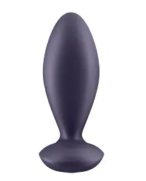 Анальна пробка з вібрацією Satisfyer - Power Plug, синій - мініатюра 2