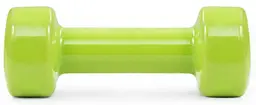 Гантель вінілова PowerPlay 4125 Achilles 3 кг Зелена 1 шт (PP_4125_3kg) - мініатюра 2