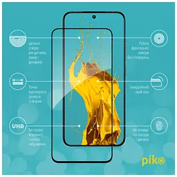 Скло захисне Piko Full Glue Xiaomi 14 Black (1283126591242) - мініатюра 2