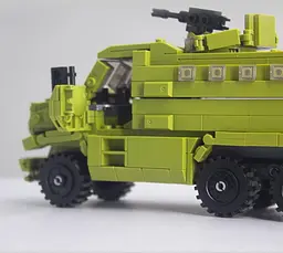 Конструктор XingBao Військовий Вантажівка KrAZ Fiona XingBao 481 Деталей - мініатюра 8