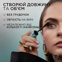 Туш для вій L'Oreal Paris Paradise Big Deal Waterproof водостійка чорна 9.9 мл - мініатюра 7