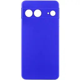 Чохол Ummi Lakshmi Silicone Cover Full Camera (AA) для Google Pixel 7 Синій / Iris