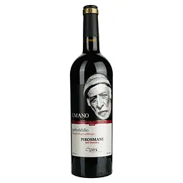 Вино Umano Pirosmani, красное, полусухое, 0,75 л