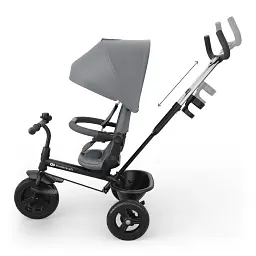 Триколісний велосипед Kinderkraft Aston 2 Plus Grey (KRASTO02GRYPL00)  - мініатюра 10