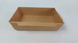 Прямокутний крафт-контейнер, 900 мл, 180x120x50 мм, KRAFT, 50 штук, для готових страв, доставки, салатів і напівфабрикатів
