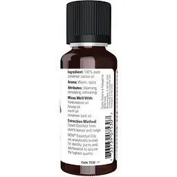 Олія кориці та касії Now Essential Cinnamon Cassia Oil 30 ml - мініатюра 2
