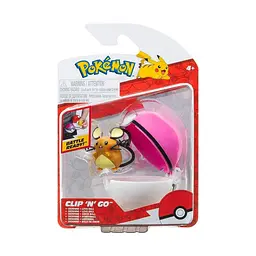 Ігровий набір Pokemon W15 Clip N Go Dedenne + Love Ball (PKW3138) - мініатюра 2