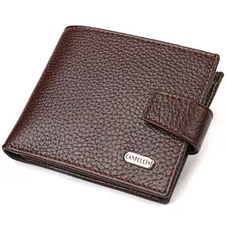 Чоловічий шкіряний гаманець Canpellini 11х9х1 см acs0025626