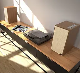 Повна активна мультимедійна акустика Klipsch The Sevens Walnut - мініатюра 4