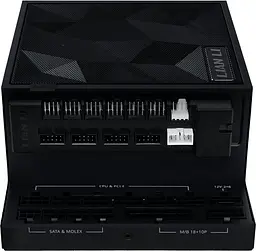 Блок питания Lian Li Edge Золотистый 1000W Черный with Hub, EU Cord (G9P.EG1000G.BH00.EU)