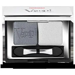 Тіні для повік Pupa Vamp! Compact Duo Eyeshadow №009 (Silver grey) 2.2 г (40087009)