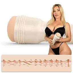 Мастурбатор Fleshlight Girls - Savannah Bond (бежевий)