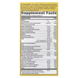 Мультивітаміни для жінок Nature's Way Alive! Max3 Potency Women's Complete Multivitamin 90 таблеток - мініатюра 3