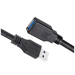 Дата кабель USB 3.0 AM/AF 1.8m black ColorWay (CW-CBUF075-BK)