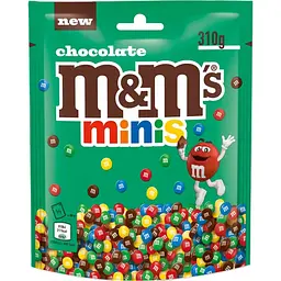 Драже M&M's minis chocolate 310 г