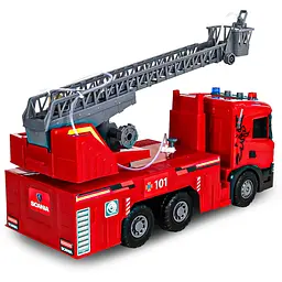 Автомодель TechnoDrive Super Big Truck Пожежна машина Scania (5005KS) - мініатюра 8