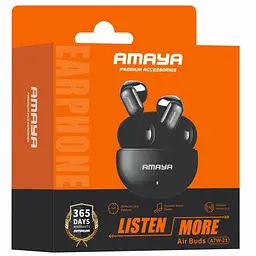 Бездротові TWS навушники Amaya ATW-23 Black - мініатюра 2