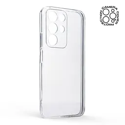 Прозрачный чехол для Realme C85 4G с защитой камеры, тонкий, силиконовый, бесцветный, ударопрочный, противоударный бампер с закрытой камерой, ArmorStandart (ARM89905) - мініатюра 2