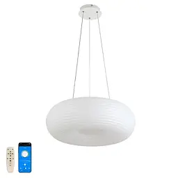 Люстра стельова LED Levistella 797MD6012 (500), 80W, три режими світла, пульт, 500*115 мм, сучасний стиль