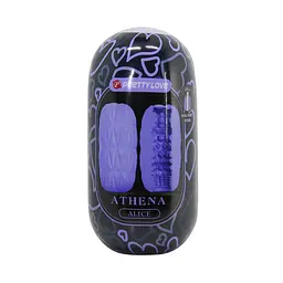 Мастурбатор Pretty Love Athena Alice Purple - мініатюра 6