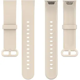 Ремінець DK Silicone Sport Band Classic для Xiaomi Mi Watch Lite (011912) (ivory) - мініатюра 3