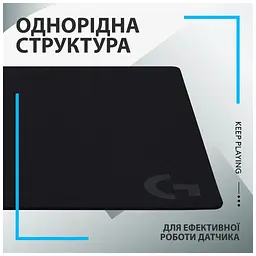Килимок для мишки Logitech G640 Gaming Mouse Pad Black (943-000799) - мініатюра 5