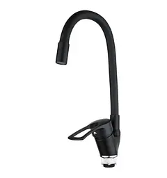 Змішувач для кухні Mixxus FANY 011 (Nut) Black Refl.Black (MI6294) - мініатюра 2