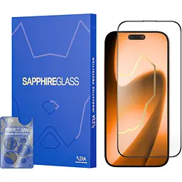 Захисне скло iLera Sapphire Ultra + для Apple iPhone 17 (ILSPDLPL17) [144390] - мініатюра 1