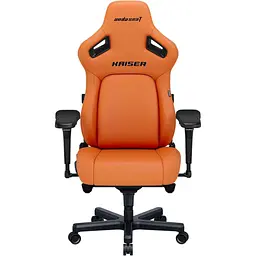 Геймерське крісло Anda Seat Kaiser 4 L Leather Blaze Orange [AD12YDDC-L-20-O-PV/C] [121785] - мініатюра 2