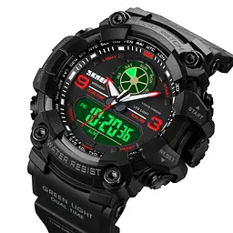 Наручний годинник чоловічий Skmei 1818 Red, 1818RD (12269) - мініатюра 4