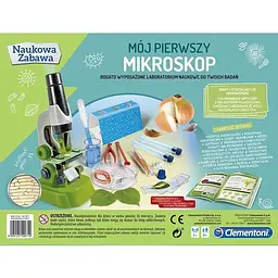 Науковий набір Мій перший міні мікроскоп - Clementonі 50071 - мініатюра 3