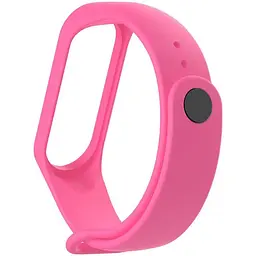 Ремінець Uwatch Replacement Silicone Band For Xiaomi Mi Band 3/4 Pink - мініатюра 3