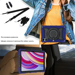 Чохол до планшета BeCover Armor Stand Xiaomi Redmi Pad 2 Pro 12.1" Blue (715502) - мініатюра 7