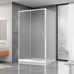 Душова кабіна Dusel A-515 120x80x190 шиншила, Хром, Універсальна, матовий, хром, 120x80