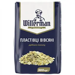 Вівсяні пластівці Willerman 500 г