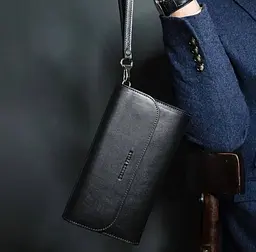 Чоловічий шкіряний клатч GRANDE PELLE 22,5х13х4 см sum0023149 - мініатюра 2