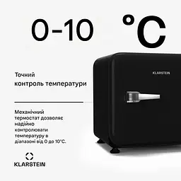 Холодильник-міні Klarstein Audrey Evo 43 л 42 Вт (10046619) - мініатюра 2