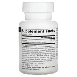 Натуральна добавка Source Naturals Huperzine А 100 mcg, 120 таблеток - мініатюра 2