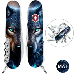 Ніж Victorinox Huntsman Animal 91мм 15функ Вовк