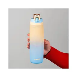 Пляшка для води Kite K26, 760 мл, бежево-синя (K26-1200-1) - мініатюра 4